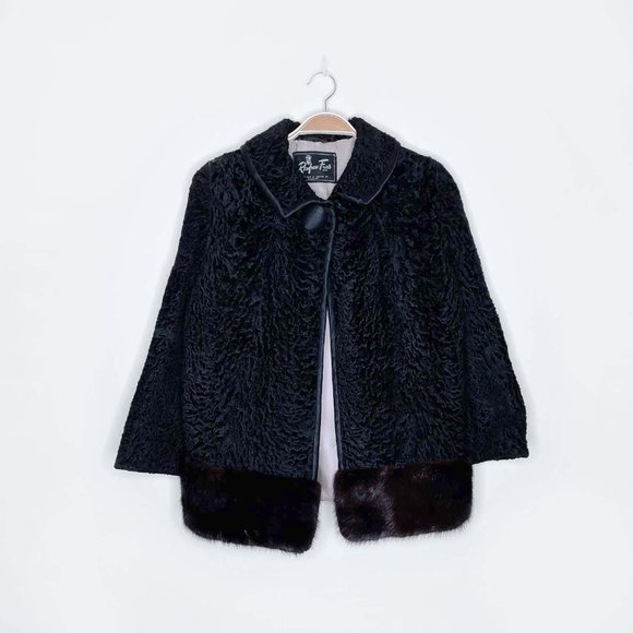 Vintage Jackets & Blazers - ⚡️SOLD⚡️ vintage fontana persian lamb opera coat - size small